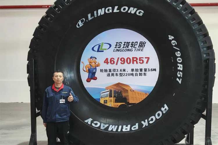Linglong начинает выпуск 57-дюймовых ши.
На заводе в Гирине ...